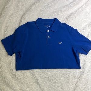 Blue Vineyard vines polo